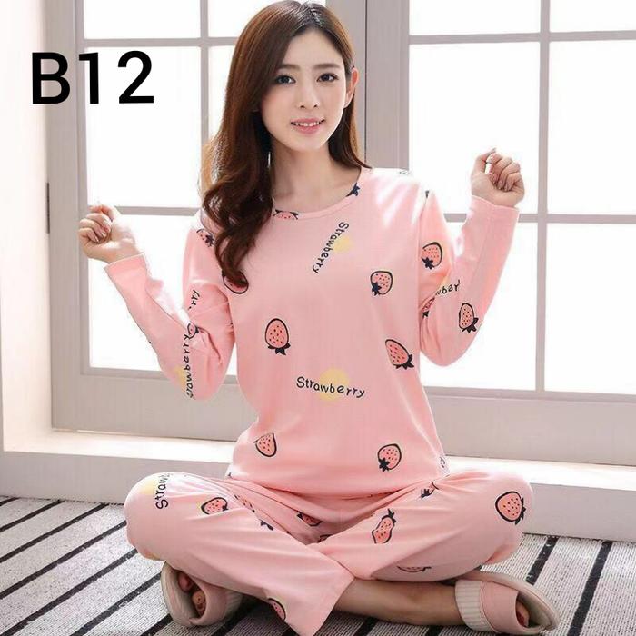Gambar Piyama Import Baju Tidur Import Setelan Piyama dari ada shop888 Kota Bekasi 3 Tokopedia