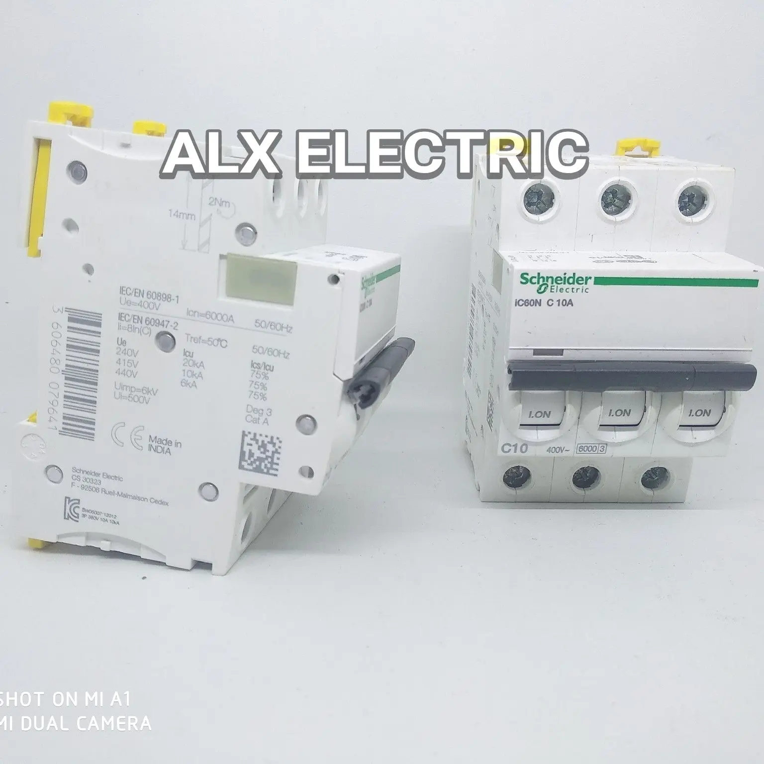 MCB SCHNEIDER IC60N 3P 6A / 10A / 16A / 20A SNI Original