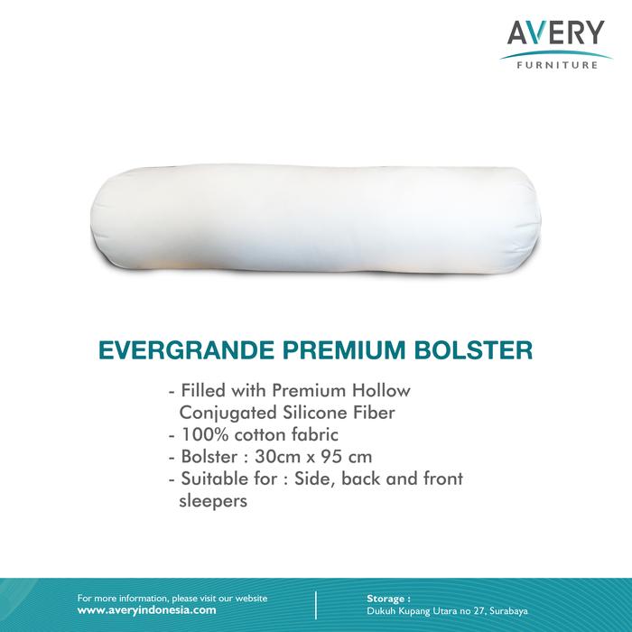 Gambar Guling Evergrande Premium 100% Katun dari AVERY FURNITURES Kota Surabaya Tokopedia