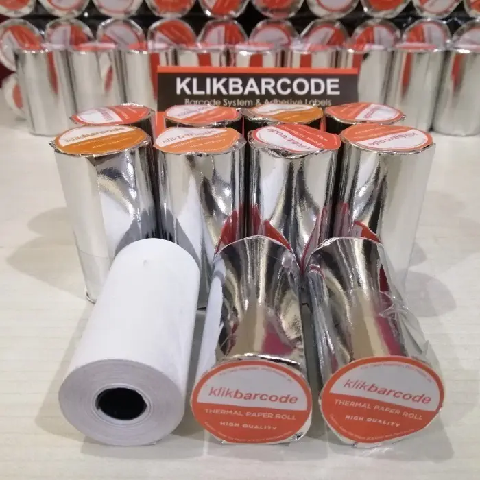 KERTAS THERMAL STRUK PRINTER BLUETOOTH 57 MM x 30 MM MERK KLIKROLL