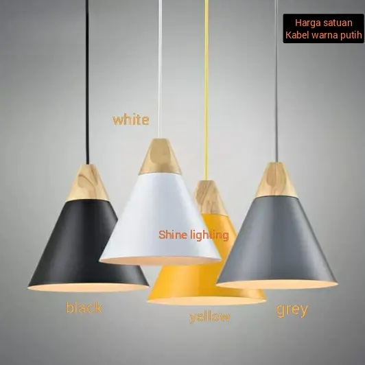 Lampu gantung minimalis kap meja makan tipe Lg 7745B/1