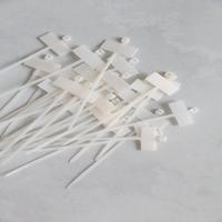 Gambar CABLE TIES LABEL 2,5 X 100 mm WHITE dari Cableties Surabaya Kota Surabaya 4 Tokopedia