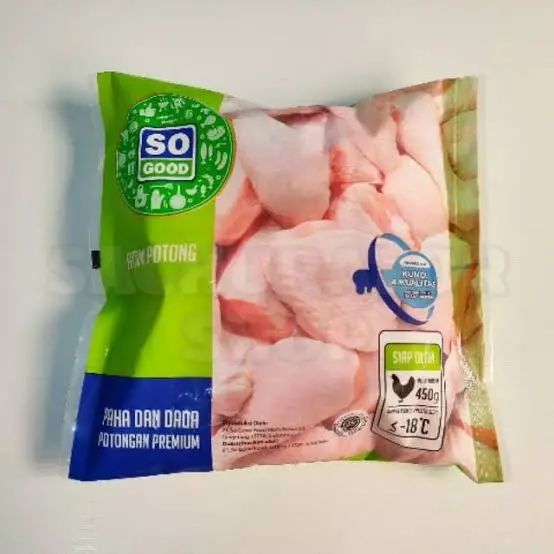 Potongan Paha Dada Ayam SoGood So Good Potongan Paha Dada Ayam 450 gr
