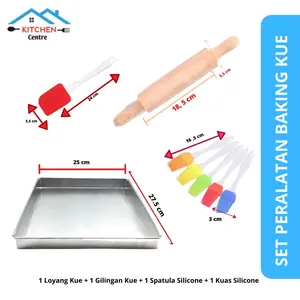 SET PERALATAN BAKING KUE / BAKEWARE