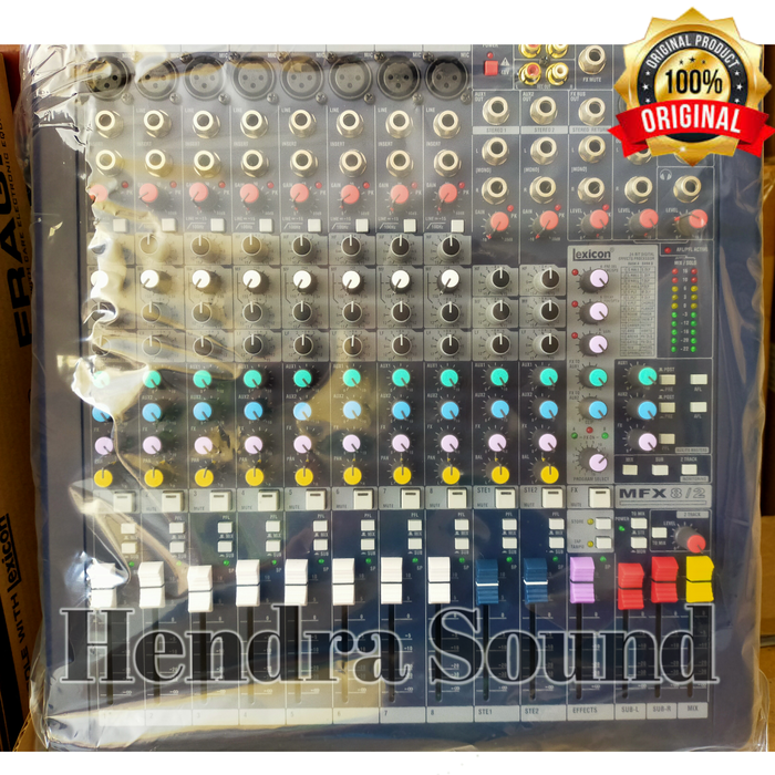 Jual Mixer Audio Soundcraft MFX 8/2 - 8 channel - Kota Malang