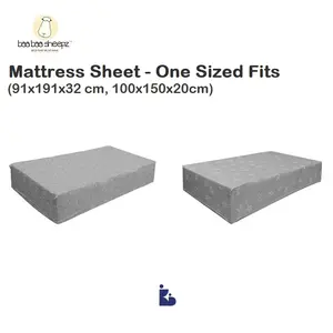 Baa Baa Sheepz Mattress Sheet - One Sized Fits