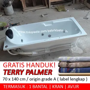 BATHTUB BRITAIN whirlpool marble 170 x 70 x 40 cm kran dan avur