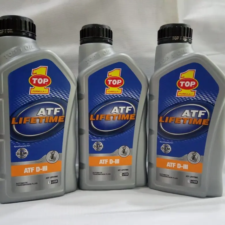 OLI MATIC TOP ONE ATF / TOP 1 ATF D-III LIFETIME 1 LITER - JAMIN ASLI 0