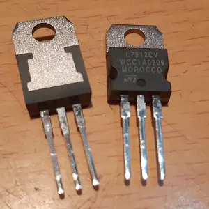 IC Regulator L 7812 CV 7812CV L7812CV L7812 +12V Original Merk ST NOS