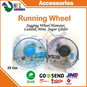 JOGGING WHEEL RUNNING WHEEL LANDAK MINI HAMSTER MARMUT DIAMETER 25cm