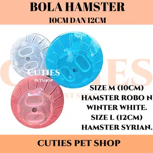 JOGGING BALL HAMSTER MURAH / BOLA / HAMSTER BALL / UNTUK SYRIAN winter
