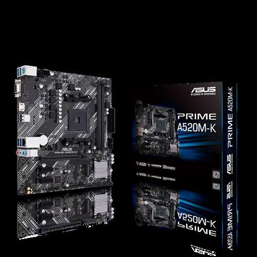 Gambar ASUS Prime A520M-K Socket AM4 For AMD Ryzen dari STAR SEVENTEEN COM Kota Administrasi Jakarta Selatan Tokopedia