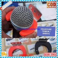 Gambar ORIGINAL Holder mic besi stand tembok dinding mikrophone wall MIK RAK dari GROSIR ONLINE123 Kota Administrasi Jakarta Barat 4 Tokopedia