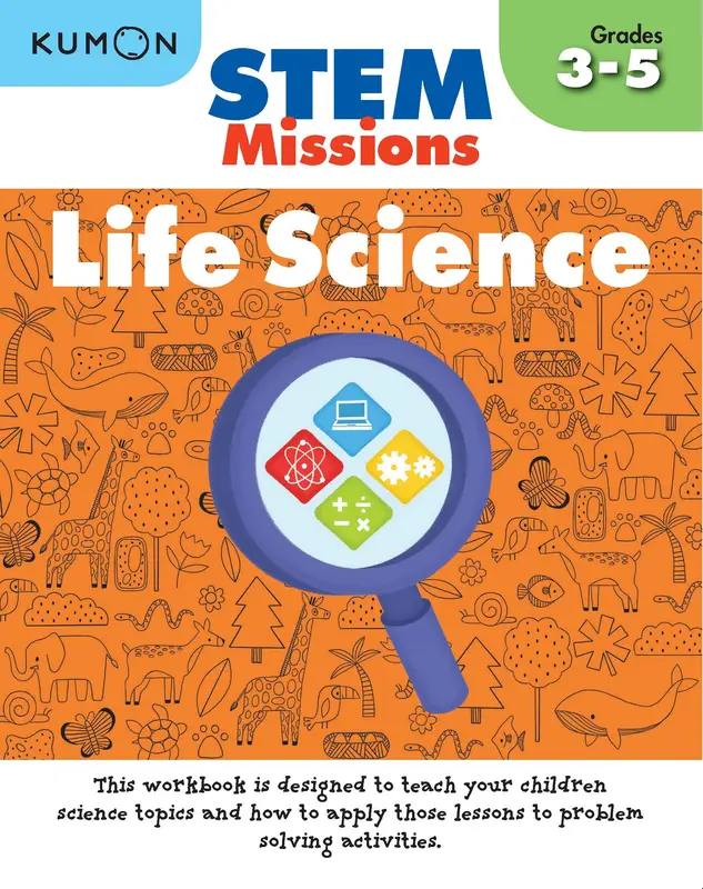 Buku Anak - Kumon - STEM Missions: Life Science 0