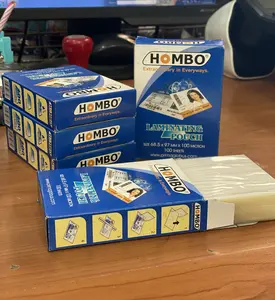 Hombo Plastik Laminating KTP - 100 Micron (isi 100 lbr)