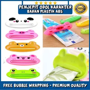 SK - 1 PC REALPICT 100% Penjepit Odol Karakter Supaya Hemat Pasta Gigi