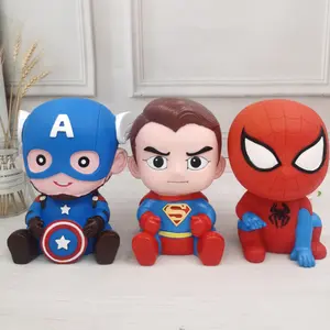 Piggy Bank Celengan Karakter super hero dan princess