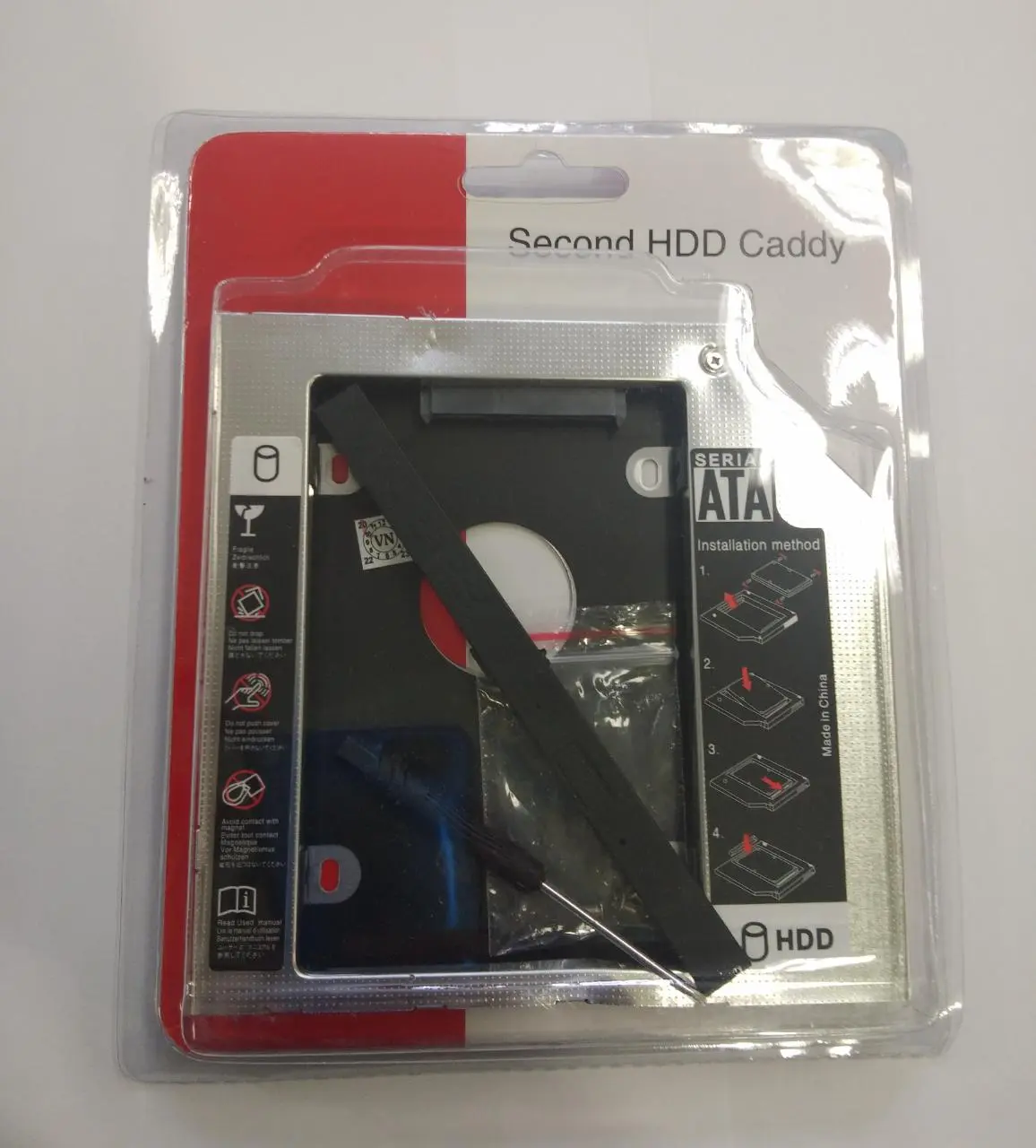 SSD HDD Caddy Slim 9.5mm 12.7mm SATA DVD Slot Hardisk