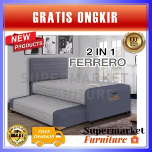 SPRING BED UNILAND ANAK 2IN1 / SORONG ANAK /2IN1 FERRERO