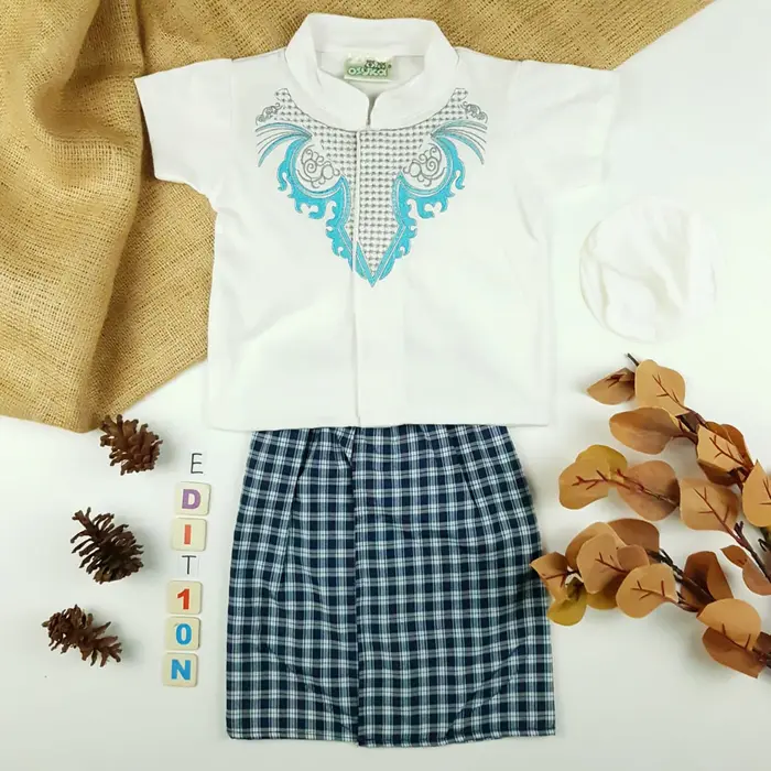 Gambar KOKO SARUNG BAYI SPECIAL EDITION BAHAN PREMIUM BUAT AQIQAH dari Kalya Baby Shop Kab. Bekasi 4 Tokopedia
