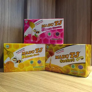 Madu TJ Sachet Box Dus isi 12 sachet Honey