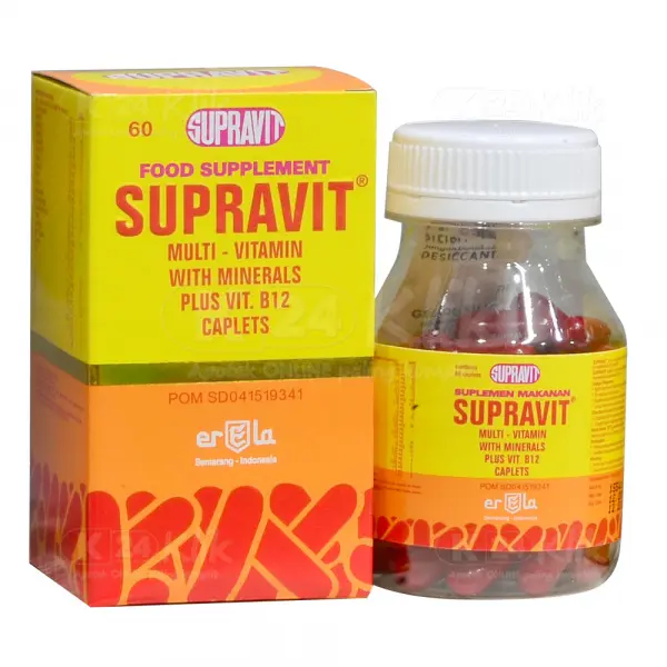 SUPRAVIT CAPSUL ISI 60'S / BOTOL