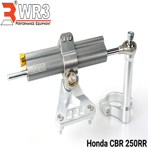Gambar Breket Steering Damper WR3 CBR 250RR - Silver dari WR3 Kota Administrasi Jakarta Barat 4 Tokopedia