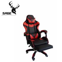 Gambar Sage SG-801 Gaming Chair / Kursi Gaming With Footrest - Hitam dari hans computer Kota Administrasi Jakarta Pusat 1 Tokopedia