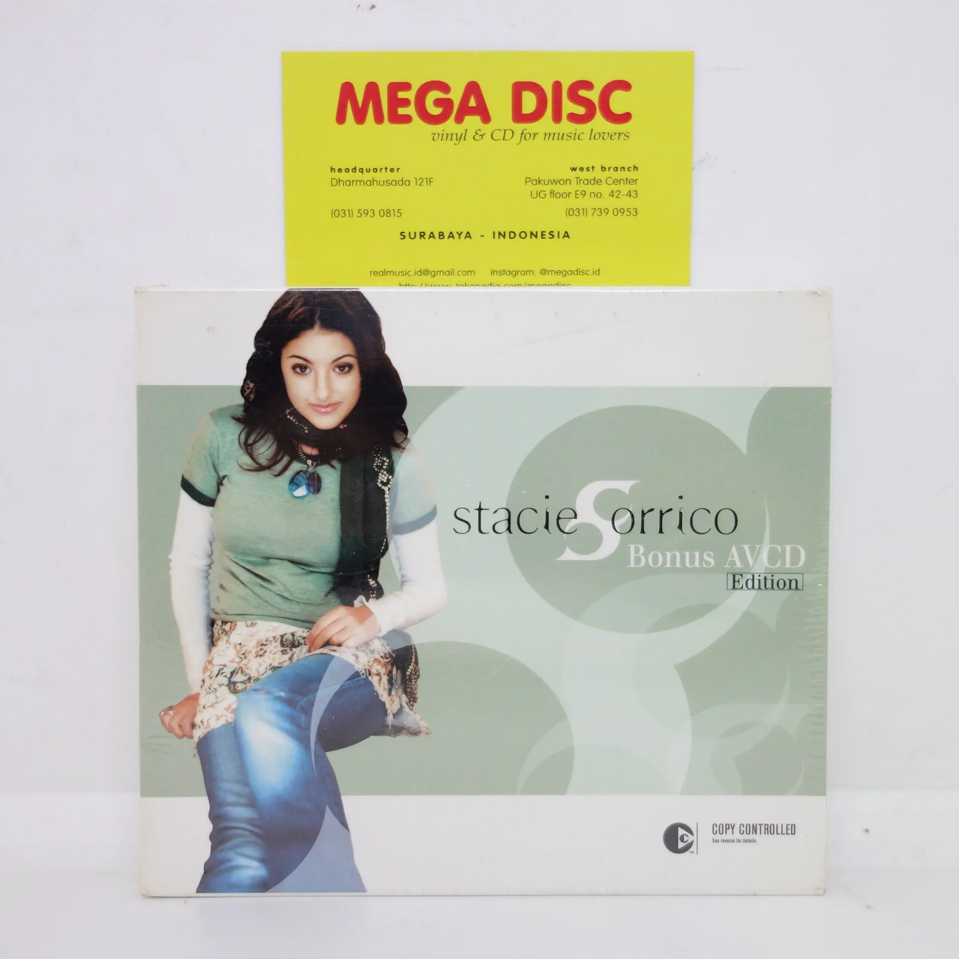 CD Stacie Orrico - Stacie Orrico Album Bonus AVCD Edition Audio Music