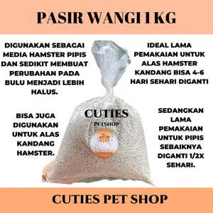 Pasir Wangi Gumpal Hamster