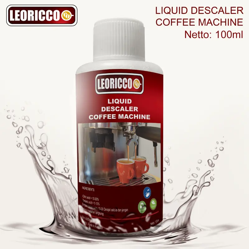 Leoricco Descaler Cairan Pembersih Mesin Kopi 100ml Coffee Maker 0