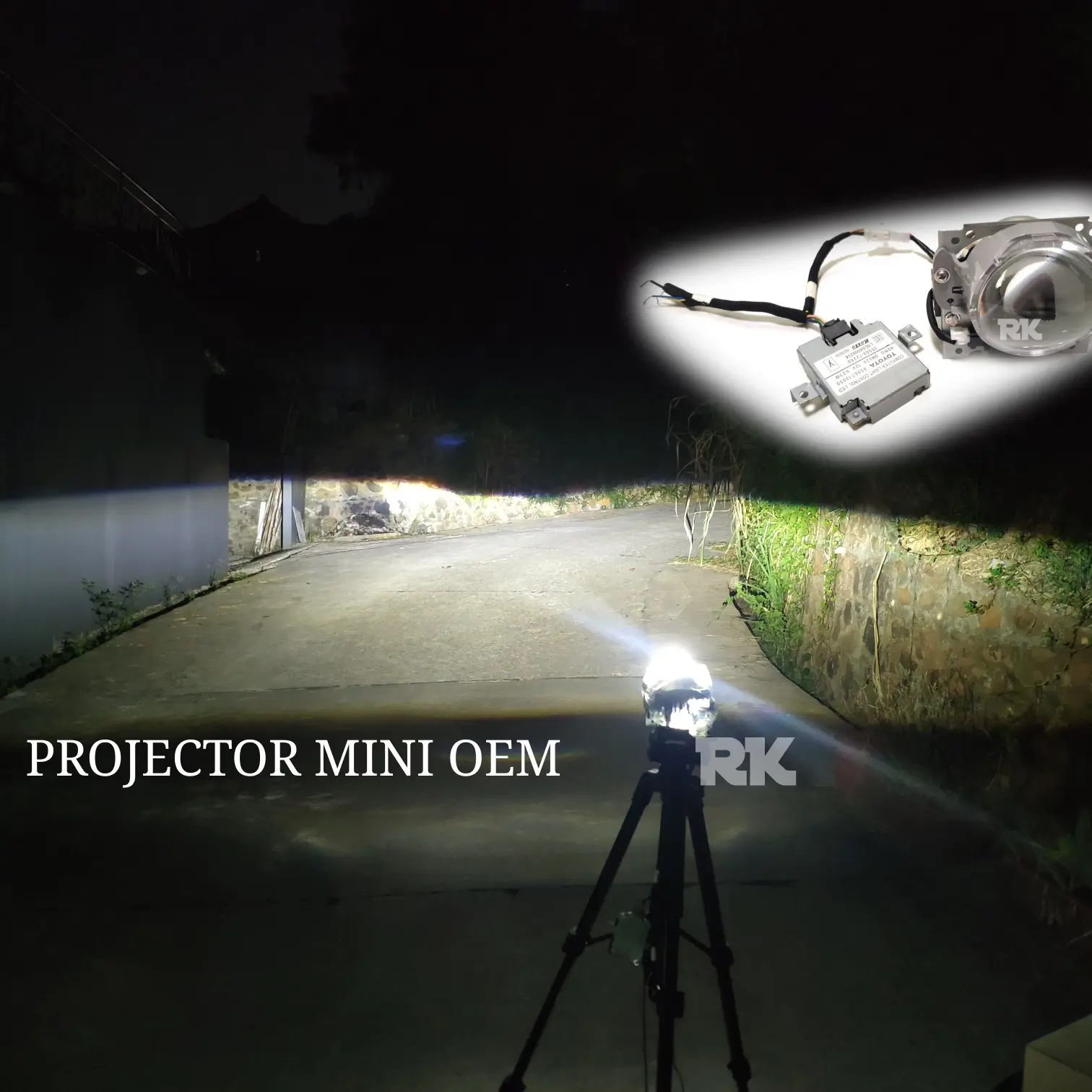Projector Led Mini Original Toyota Koito Bi Led High Low
