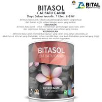 Gambar Cat batu alam - Bitasol batu candi 2.5 liter dari Bital Asia Kab. Tangerang 5 Tokopedia