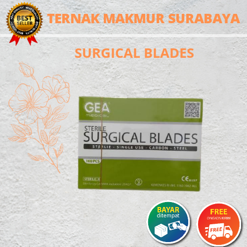 Gambar BLADE SURGICAL GEA MEDICAL - 11 dari ternak makmur surabaya Kab. Gresik Tokopedia