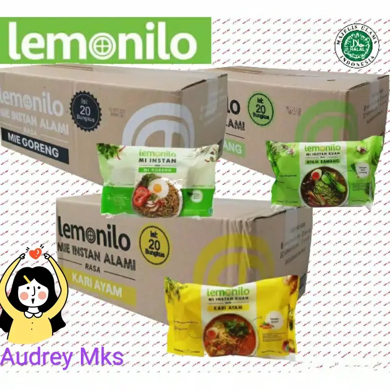 Lemonilo Mie 1 karton (isi 20 bungkus) - Shop | Tokopedia