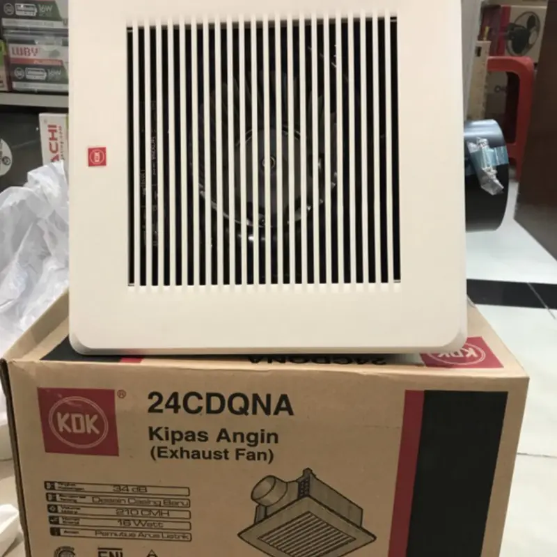 Ceiling Exhaust Fan Plafon Cerobong Sirocco KDK 24CDQN 2
