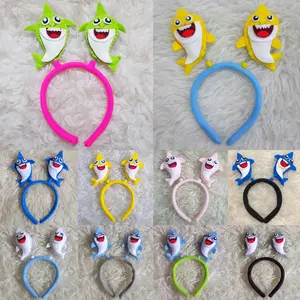 Bando Karakter Baby Shark Kostum BabyShark PinkFong Pink Fong Ikan Hiu