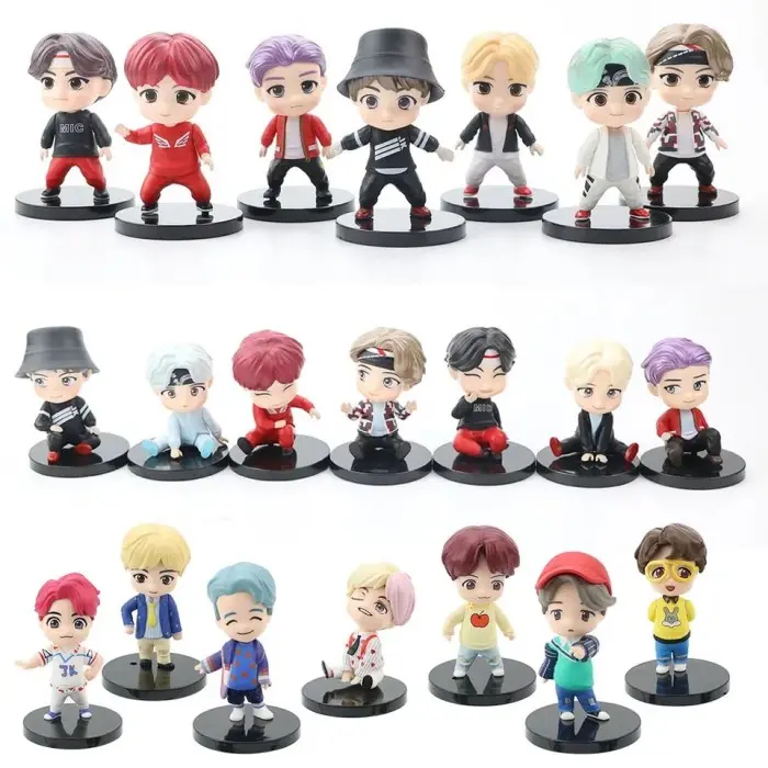 Action Figure BTS set isi 7 pcs - Shop | Tokopedia