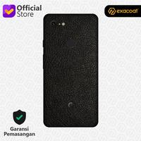 Gambar [EXACOAT] Google Pixel 3 3M Skin / Garskin - Leather Black - Model cut only dari Exacoat Kota Bekasi 1 Tokopedia
