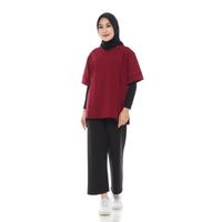 Gambar Atasan V Lengan Pendek dari Baju Hamil Menyusui Mimimama Kab. Bogor 4 Tokopedia