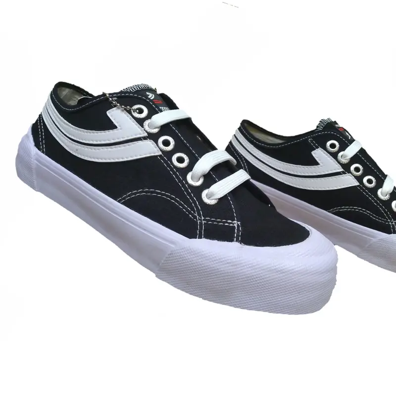 Sepatu johnson galaxy pro black white 0