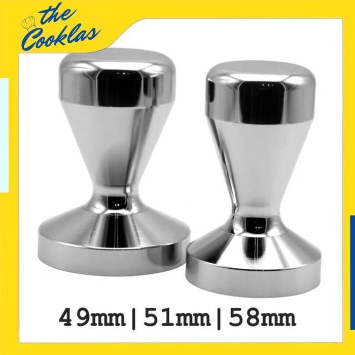 Gambar Tamper Kopi Espresso Stainless Steel | Coffee Tamper | Penekan Kopi dari The Cooklas Kota Medan Tokopedia