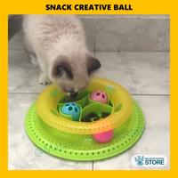 Gambar Snack Creative Ball / Mainan Bola Tempat Makan Kucing dari Malaikat Kucing Store Kota Sukabumi 1 Tokopedia