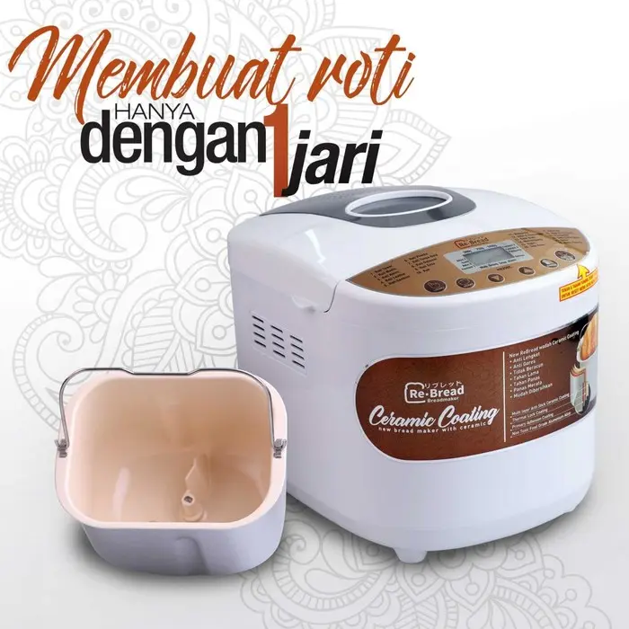 RE BREAD GOLD KERAMIK - Pembuat Roti