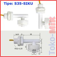 Gambar WATER LEVEL FLOAT SWITCH SENSOR SAKLAR PELAMPUNG PERMUKAAN AIR PLASTIK dari Toko-MIK Kota Administrasi Jakarta Barat 2 Tokopedia