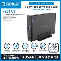 Gambar Orico 7688U3 HDD Enclosure 3.5" SATA USB 3.0 dari CITRA KOMPUTER MALL Kota Administrasi Jakarta Barat 1 Tokopedia