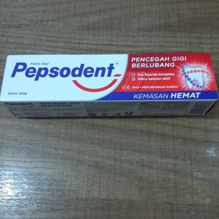 Gambar Pepsodent 120 gr dari Tomoshi8184 Kota Surabaya Tokopedia
