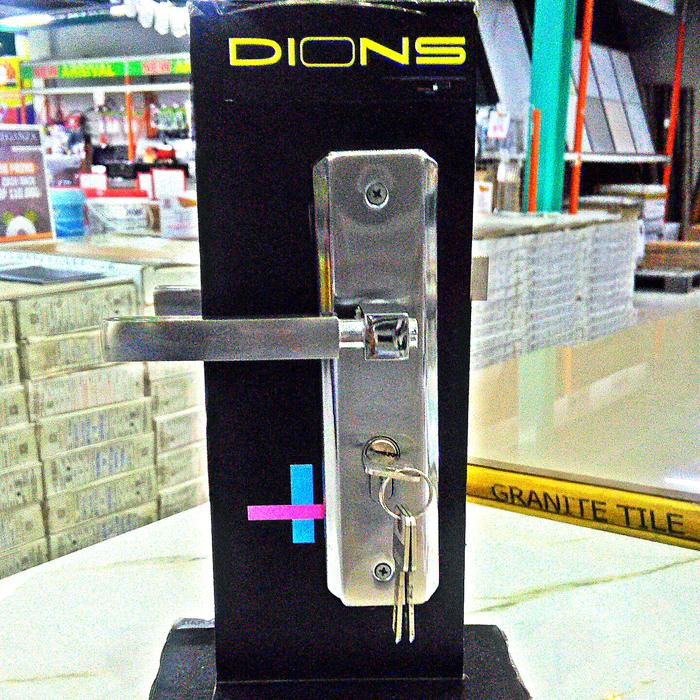 Gambar Handle Pintu Medium SET DIONS SHP 82 03 CHR SN dari toko kunci alifa Kota Tangerang Selatan Tokopedia
