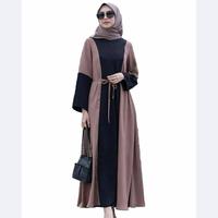 Gambar Baju Muslim Wanita Mellia Maxi Moscrepe dari look180 Kab. Bandung 2 Tokopedia