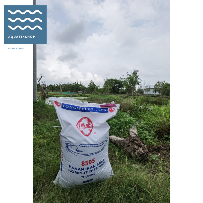 Gambar Pakan Ikan Lele Tongwei 8505 2mm 30Kg dari Aquatikshop Kab. Cirebon Tokopedia